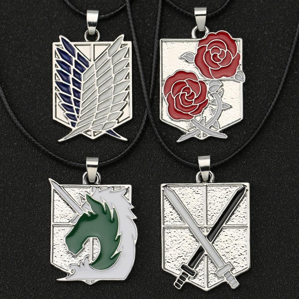 Attack On Titan - Wings Of Freedom Necklace - ANIMEGEEKSS
